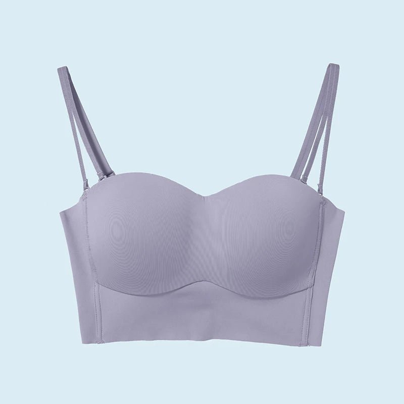 Elegant Comfort BraPurple70A - curvzz