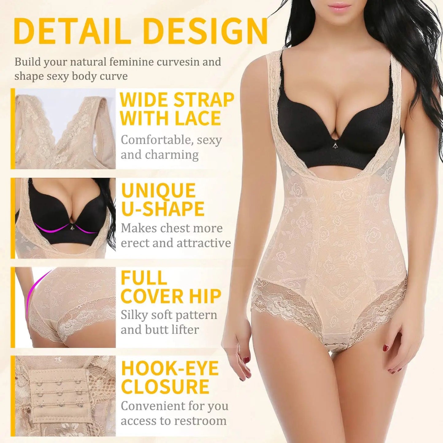 Sculpted Silhouette Seamless Comfort Confident StyleBeigeM - curvzz