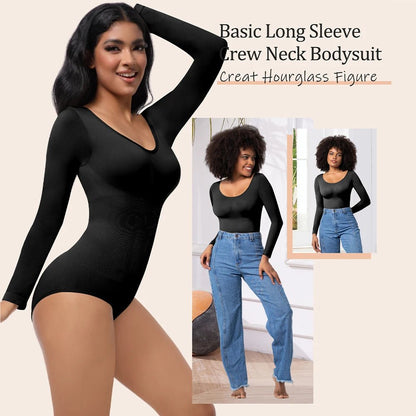 Boost Curves Confidence Boosting Seamless BodysuitBeigeS - curvzz