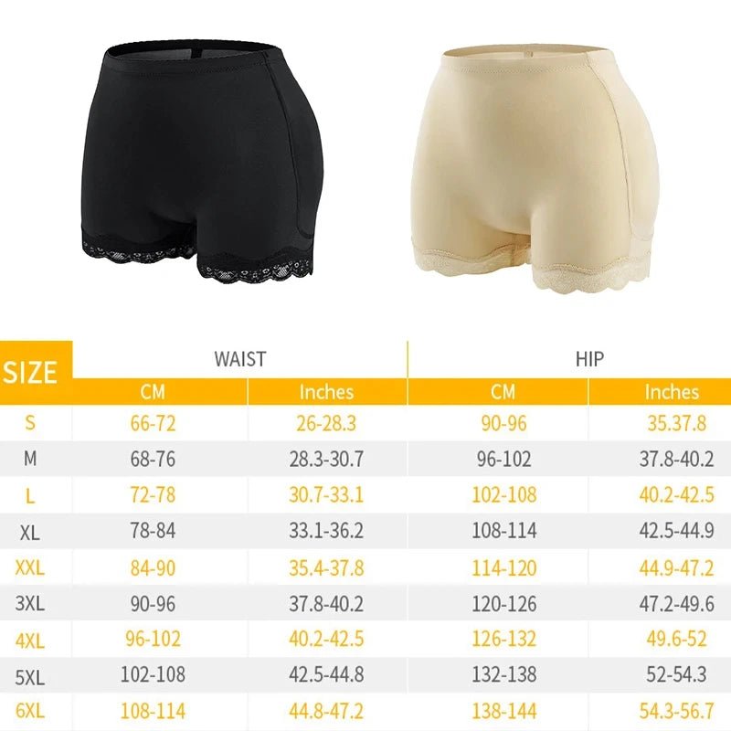Confidence - Boosting Curve Enhancing High Waist Butt Lifter Shorts ShapewearBlackS - curvzz