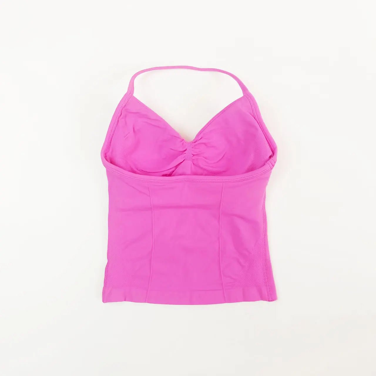 Curvzz Impact Longline Open Back Yoga Top – Strappy Support Glacier Blue XS（old） - curvzz
