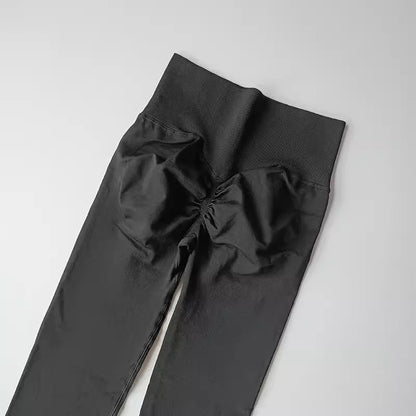 Curvzz SculptFlex High Waist Leggings – Seamless Push - Up Hip Lift Black S - curvzz