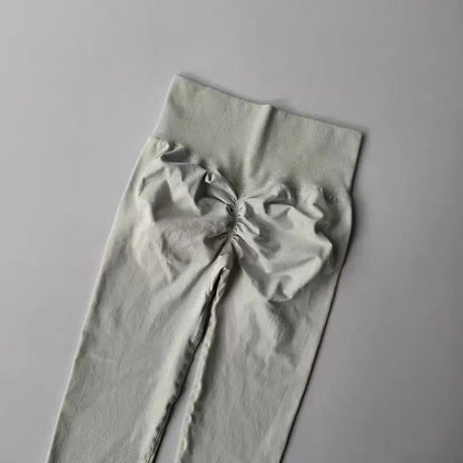 Curvzz SculptFlex High Waist Leggings – Seamless Push - Up Hip Lift Apricot color S - curvzz