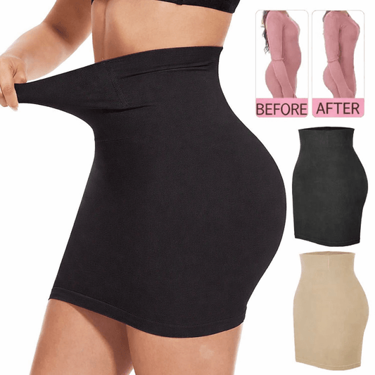 Curvzz Waist - and - Hips Shaper – Sleek Sculpting Fit for Smooth Curve Black S - curvzz
