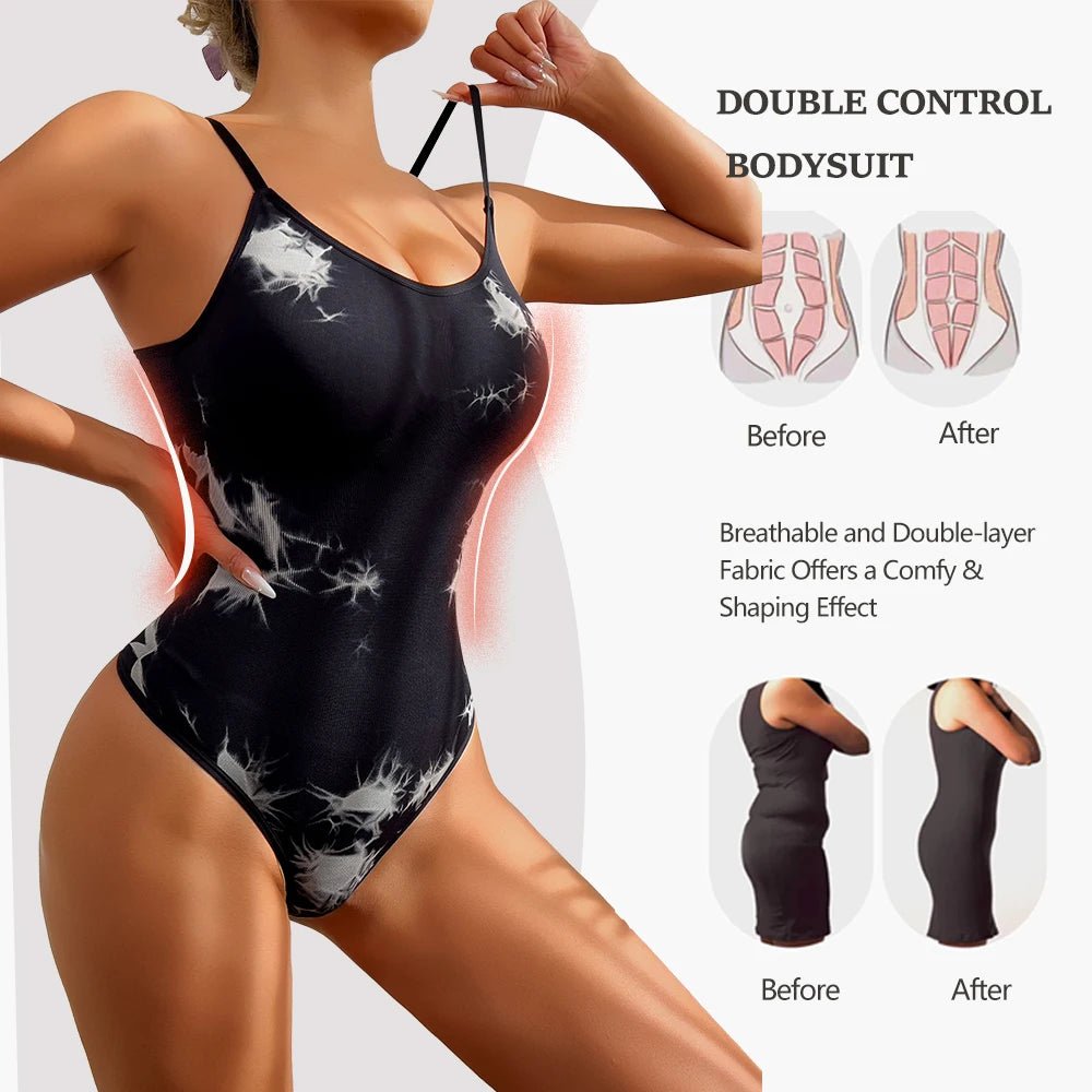 Effortless Elegance Curve‑Boosting Chic BodysuitInkinessS - curvzz