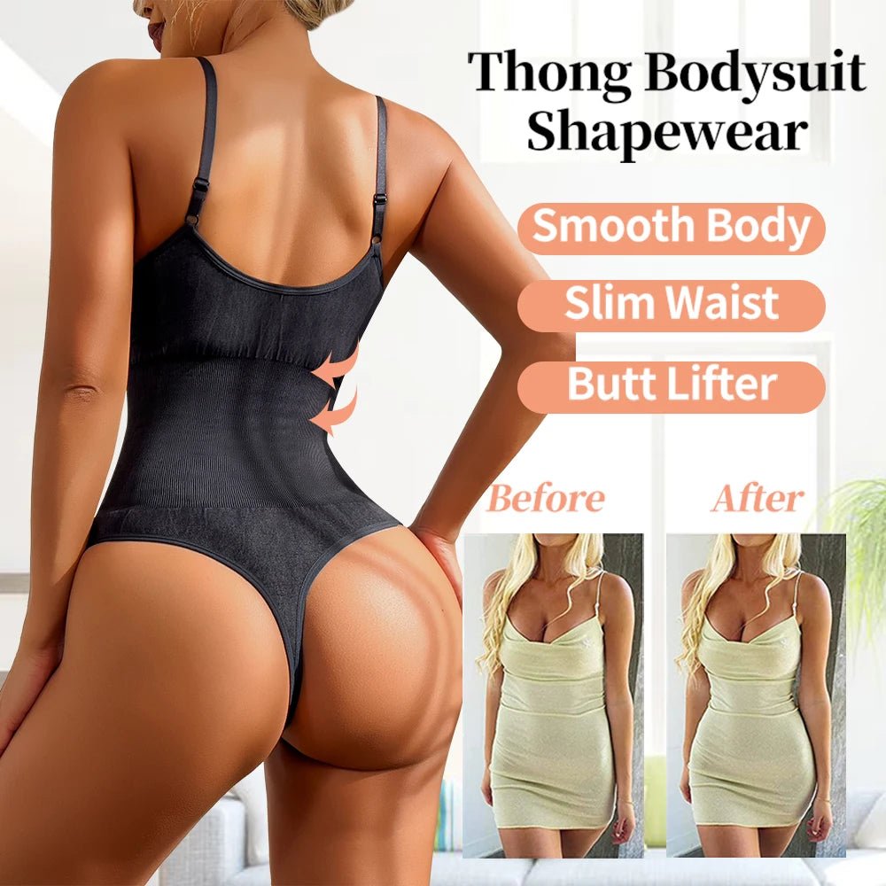 Effortless Elegance Curve‑Boosting Chic BodysuitInkinessS - curvzz