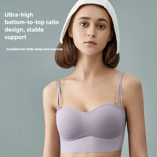 Elegant Comfort BraPink70A - curvzz