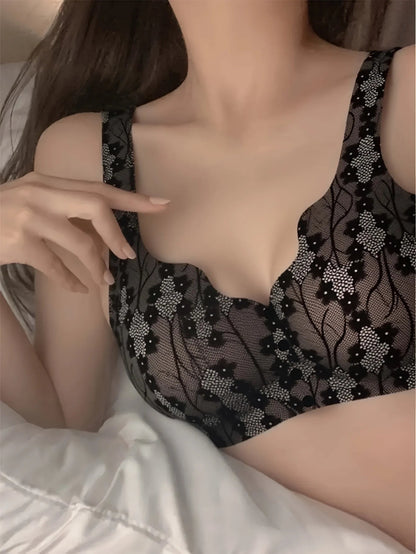 Elegant Ease Front Button Closure BraBeigeS - curvzz