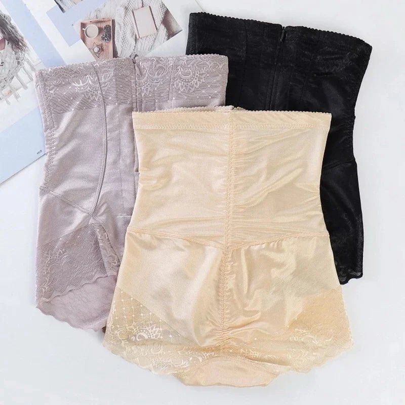 Flattering High - Waist Pants Enhance Curves ElegantlyPurpleM - curvzz