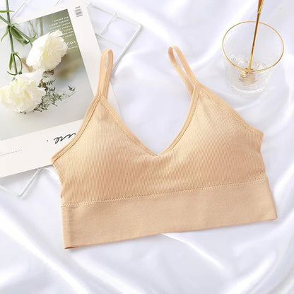 Seamless Backless Bralette for Versatile StyleBlack 1PCOne Size - curvzz