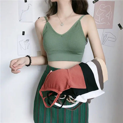 Seamless Backless Bralette for Versatile StyleBlack 1PCOne Size - curvzz