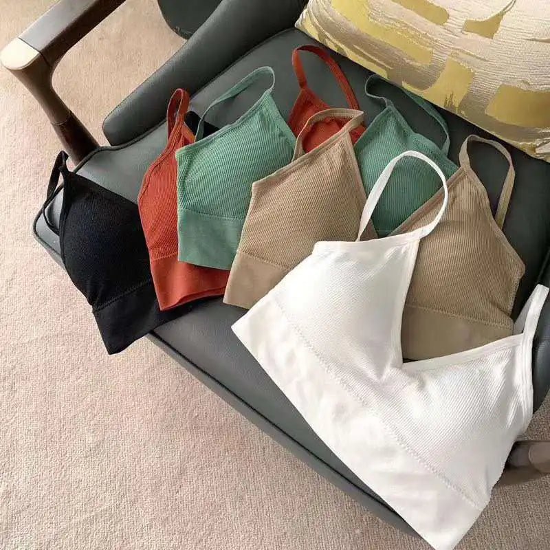 Seamless Backless Bralette for Versatile StyleBlack 1PCOne Size - curvzz