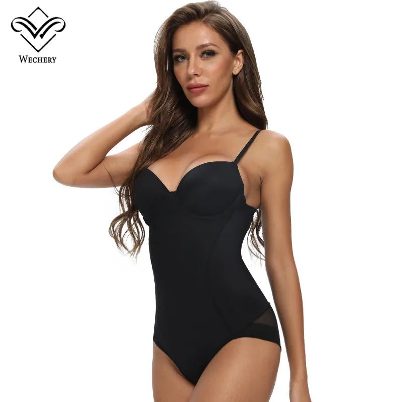 Silhouette Enhancing Bodysuit for Sleek CurvesNude BodysuitS - curvzz