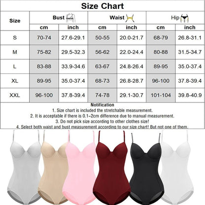 Silhouette Enhancing Bodysuit for Sleek CurvesNude BodysuitS - curvzz