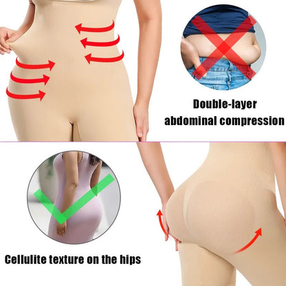 Sleek Silhouette Enhancing Seamless Shapewear BodysuitBlackS - curvzz