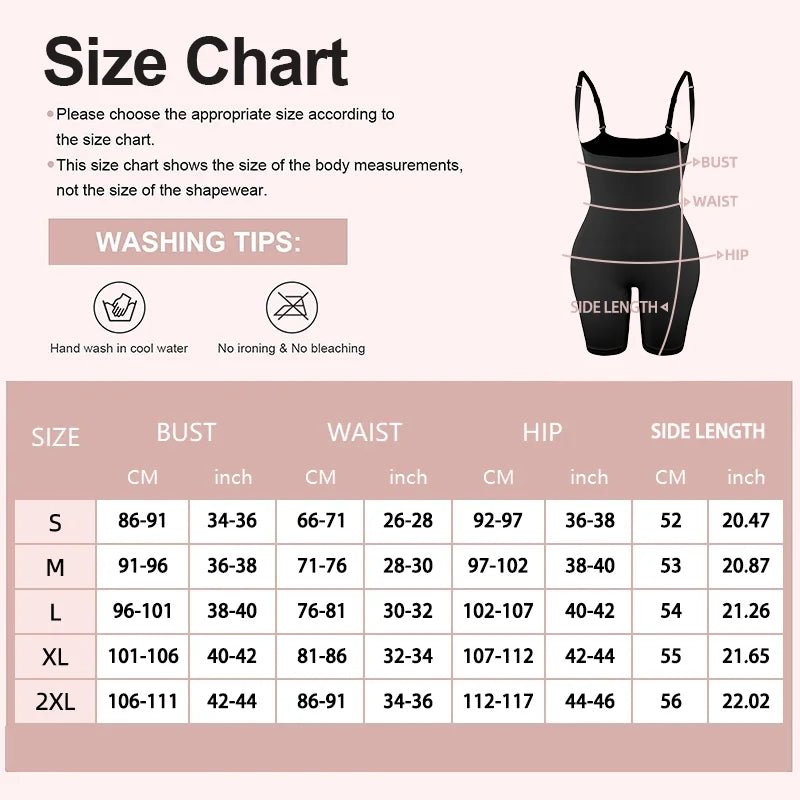 Sleek Silhouette Enhancing Seamless Shapewear BodysuitBlackS - curvzz