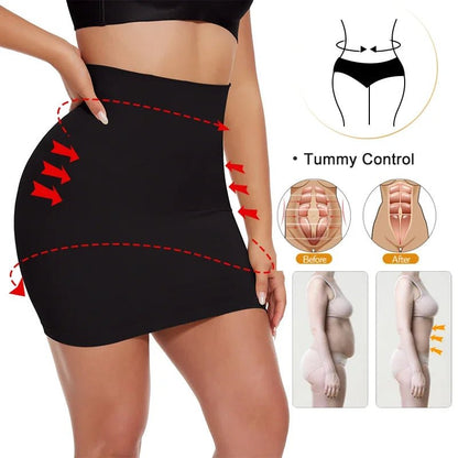Sleek Waist‑and‑Hips ShaperBlackS - curvzz