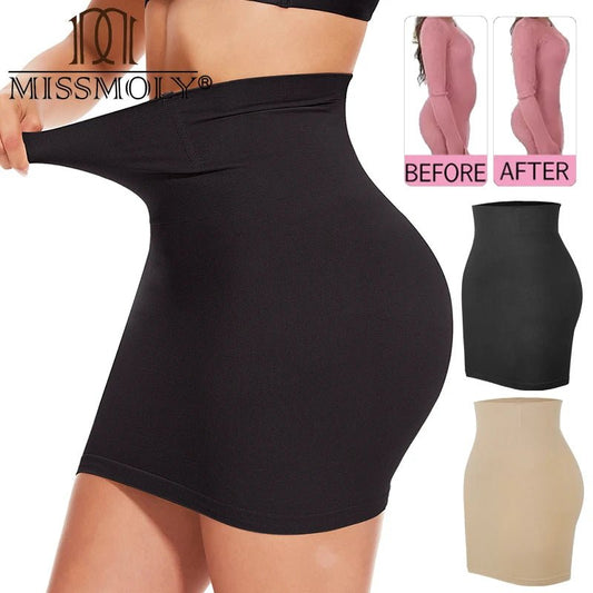 Sleek Waist‑and‑Hips ShaperBeigeS - curvzz