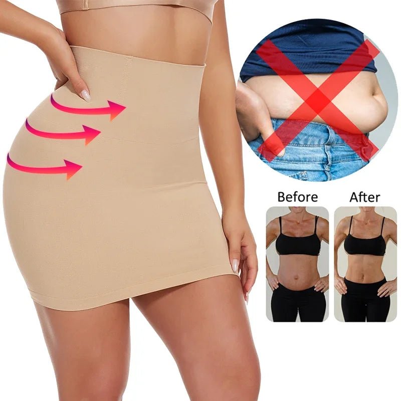 Sleek Waist‑and‑Hips ShaperBeigeS - curvzz