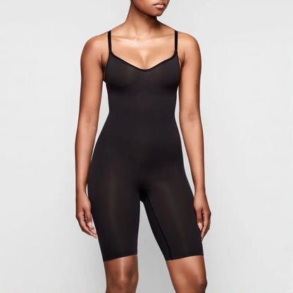 Sleek Waist‑Cinching Shapewear for CurvesBrown - AM - curvzz