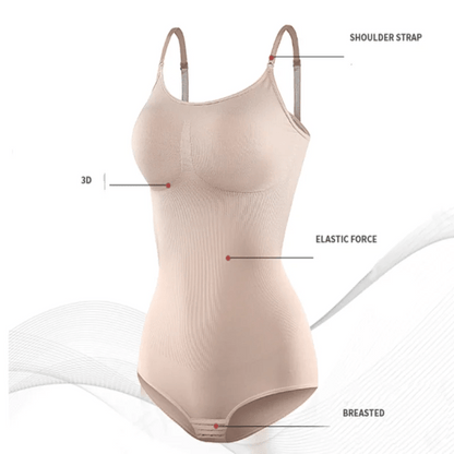 Sleek Waist‑Cinching Shapewear for CurvesBlack - AM - curvzz