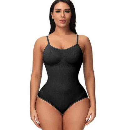 Sleek Waist‑Cinching Shapewear for CurvesBlack - BM - curvzz