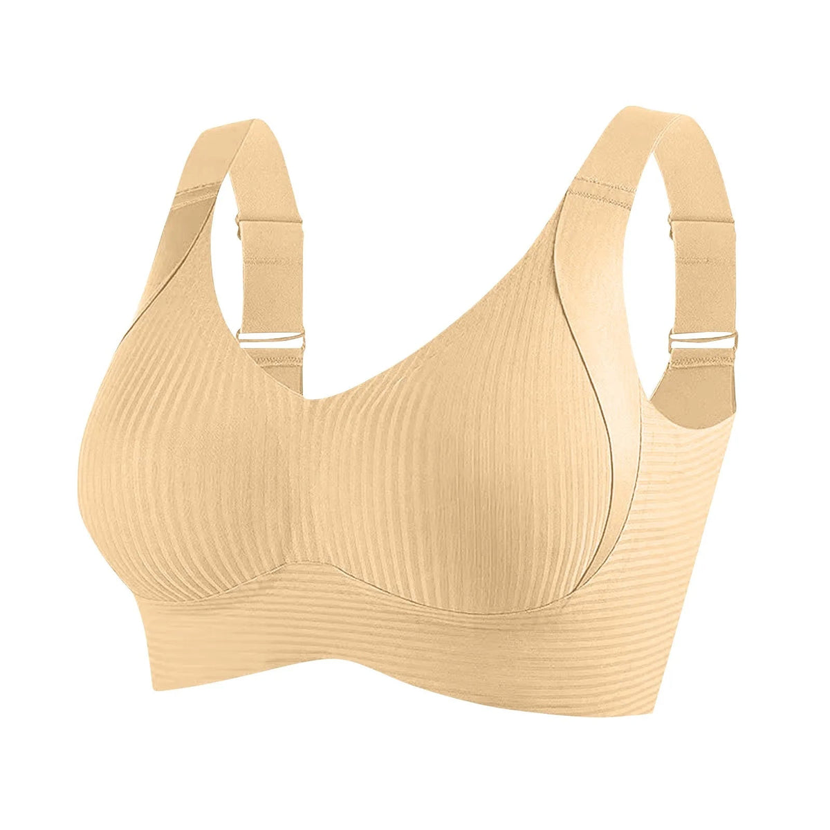 Ultimate Seamless Comfort Bra, Breathable Daily WearWhite42 - curvzz