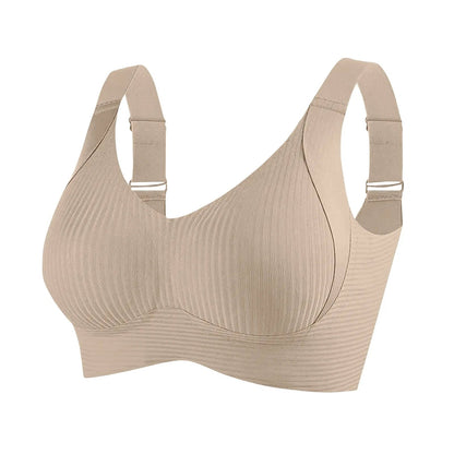 Ultimate Seamless Comfort Bra, Breathable Daily WearWhite42 - curvzz